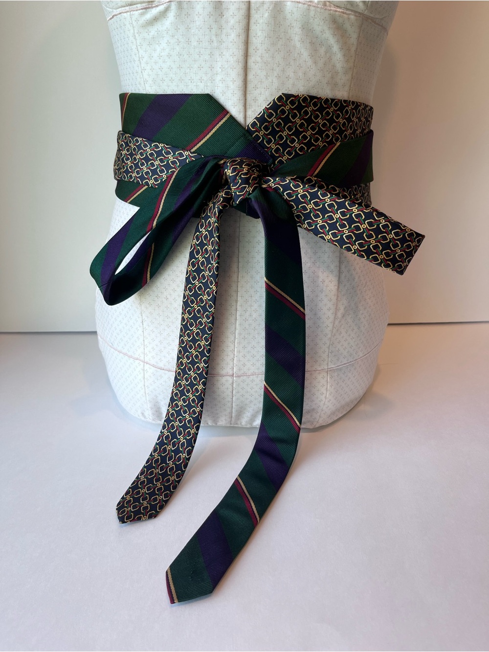Upcycled Obi Belt Men’s Silk Tie